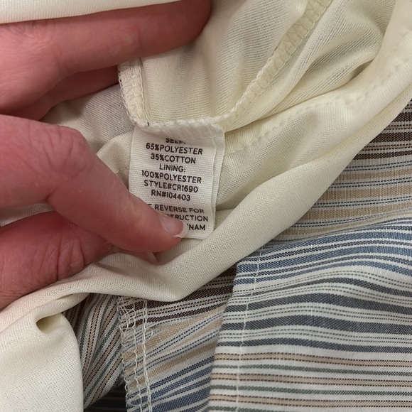 Blu Pepper Striped Babydoll Dress - Picture 4 of 6